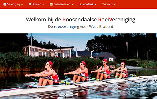 Website voorbeeld roosendaalserv.nl in e-Captain
