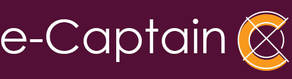 Logo e-Captain wit